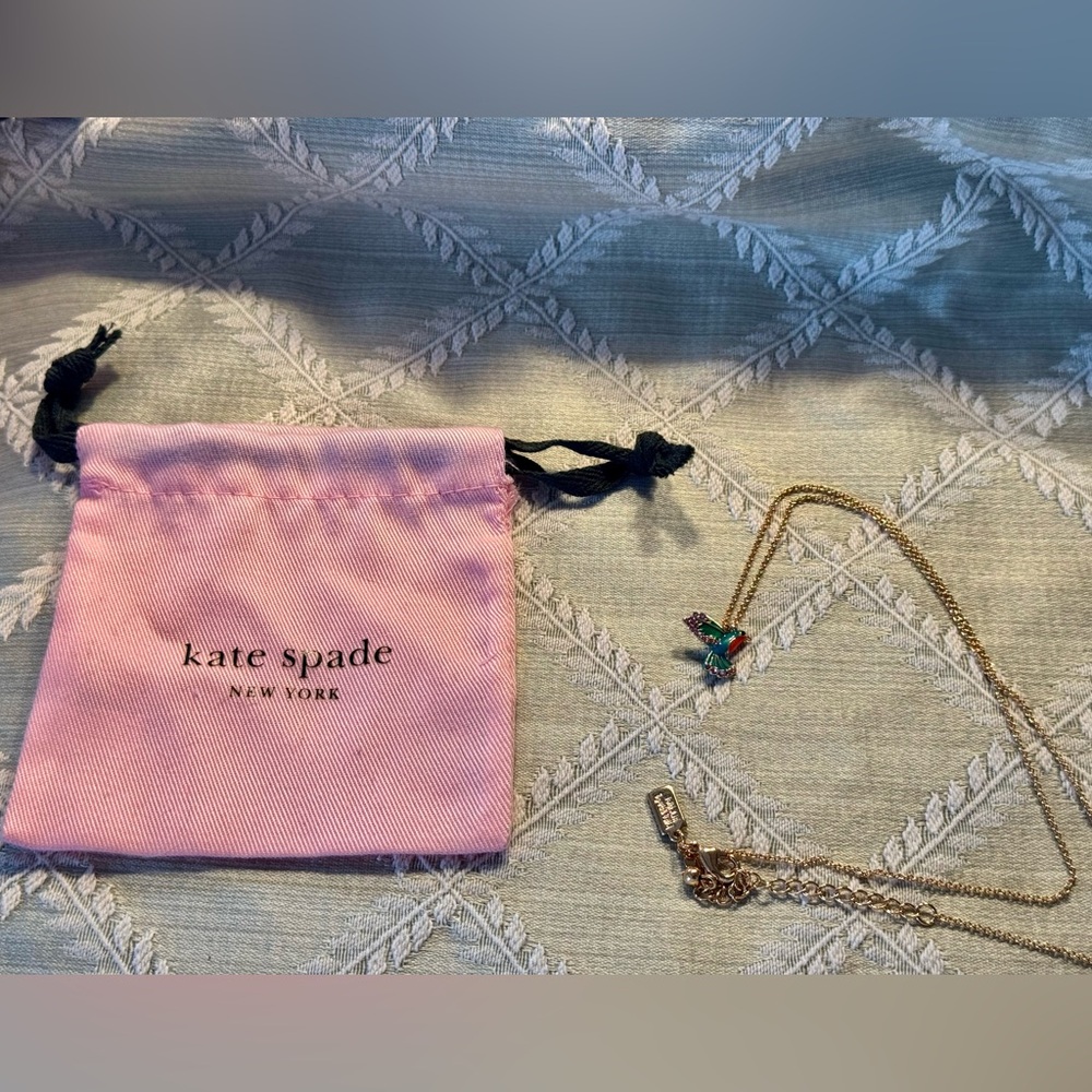 Kate Spade Enameled Pendant Necklace